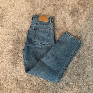 High waisted Zara mom jeans